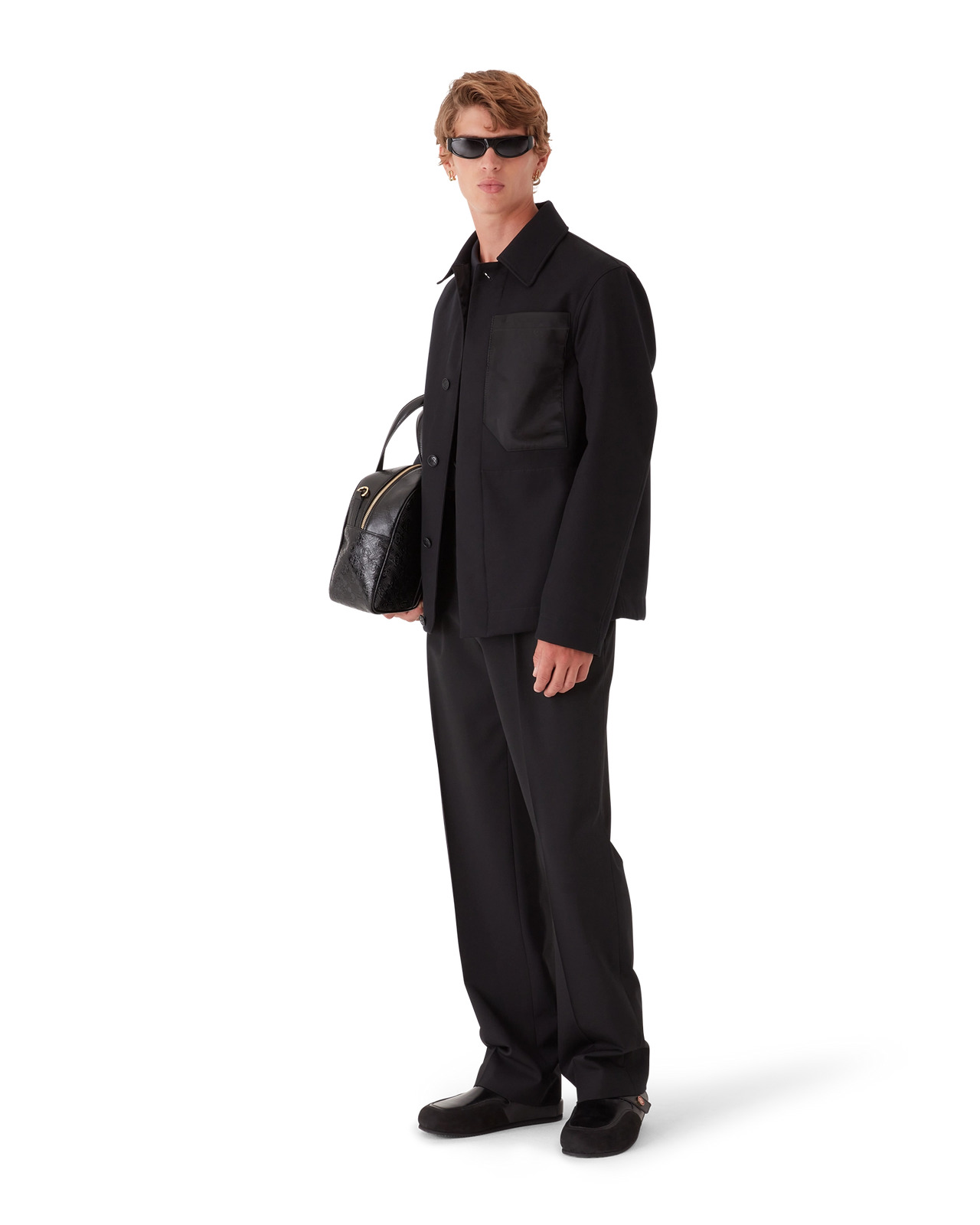 Wool Workwear Jacket | Casablanca Paris - 2