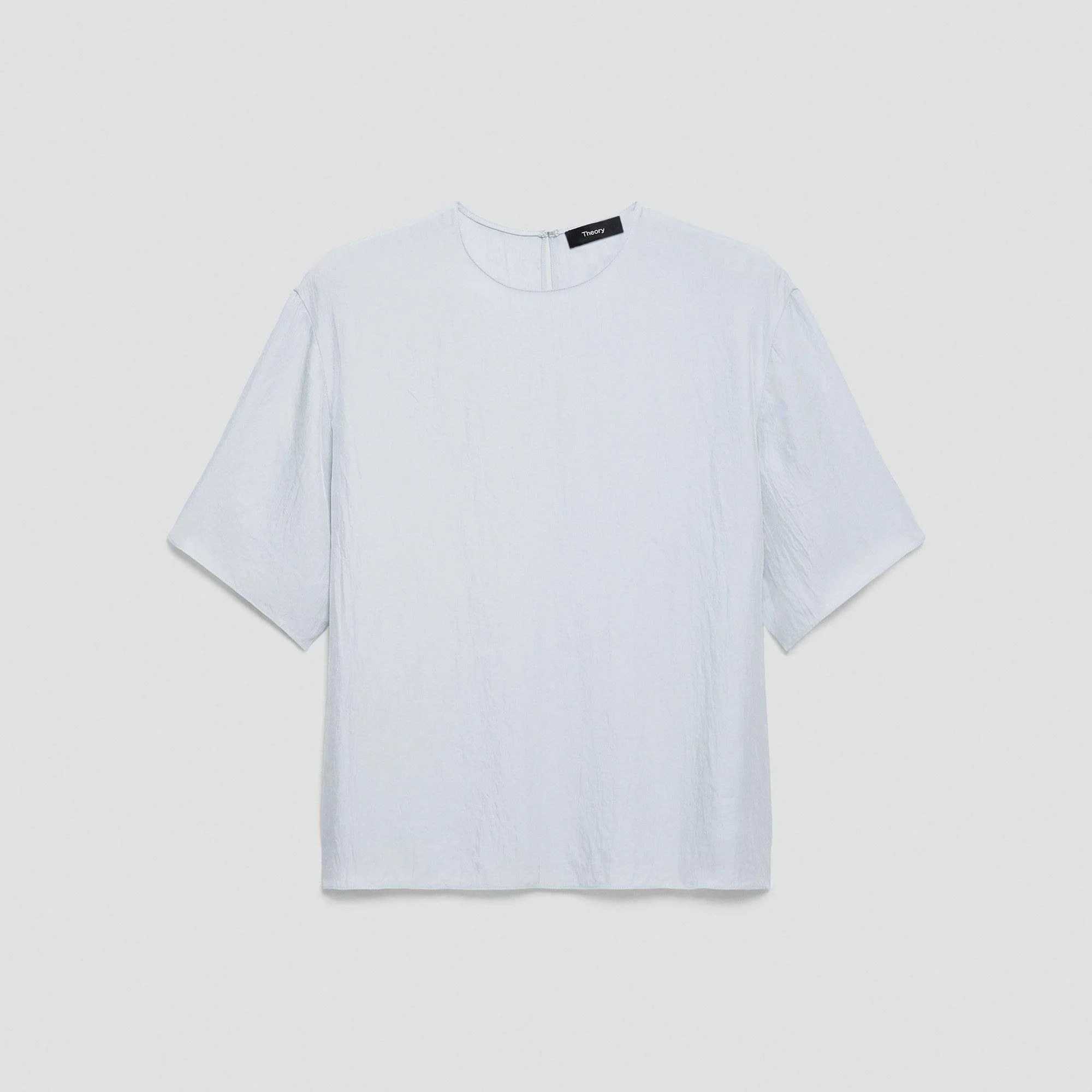 Boxy Tee in Washed Twill - 1