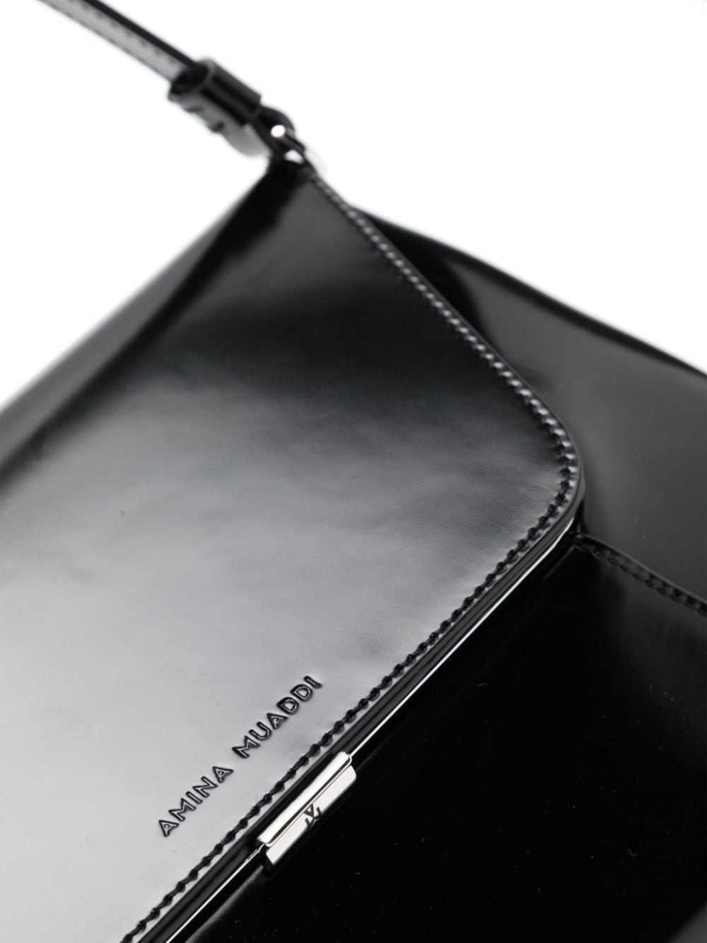Ami leather shoulder bag - 4