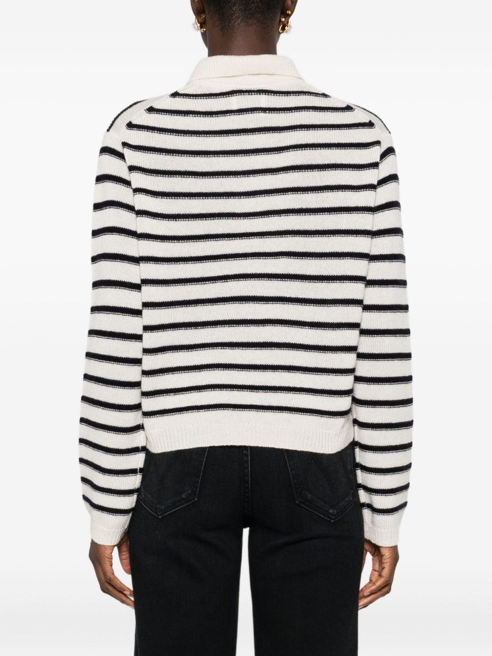 striped polo shirt - 4