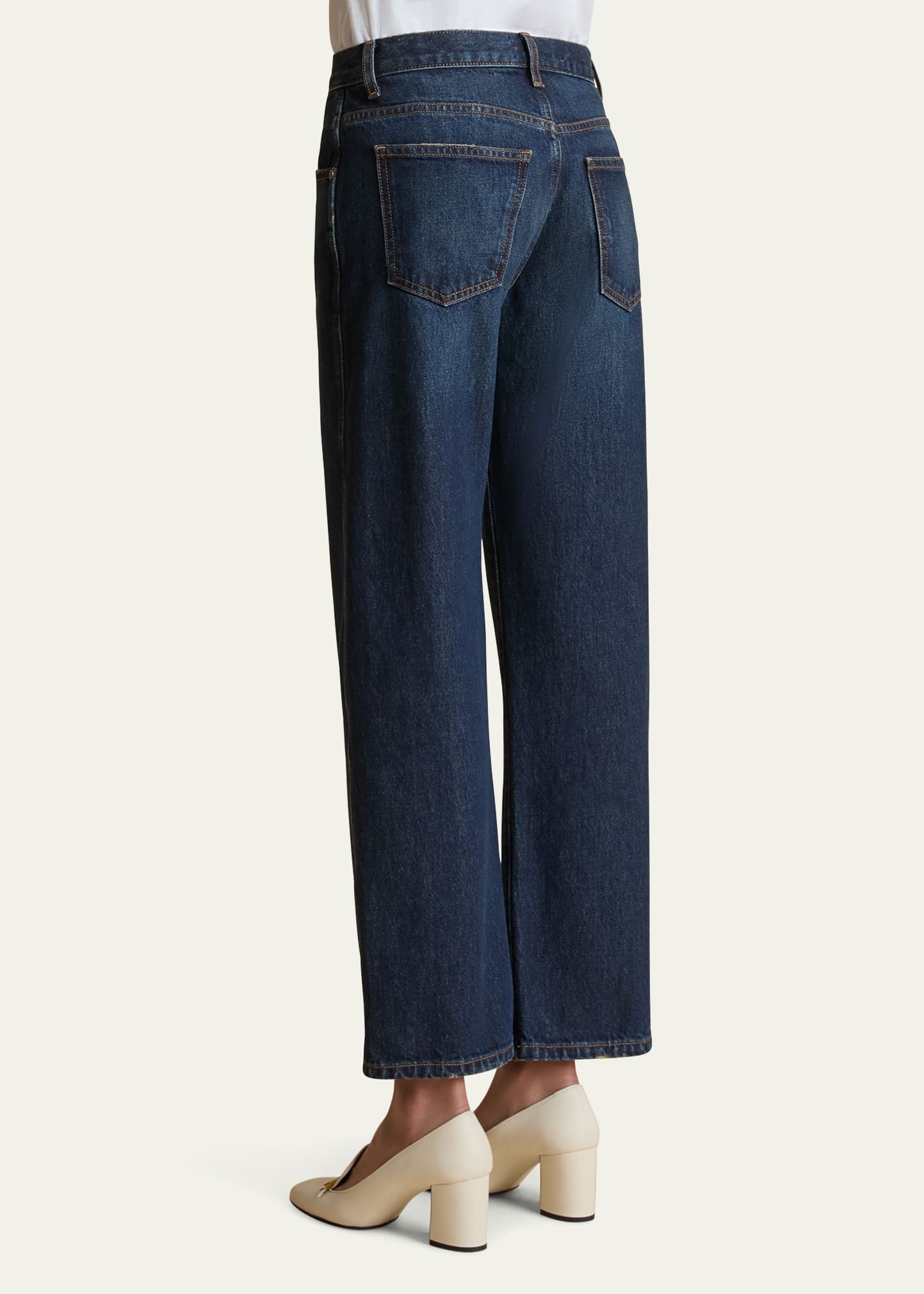 Kerrie Crop Wide Leg Jeans - 2