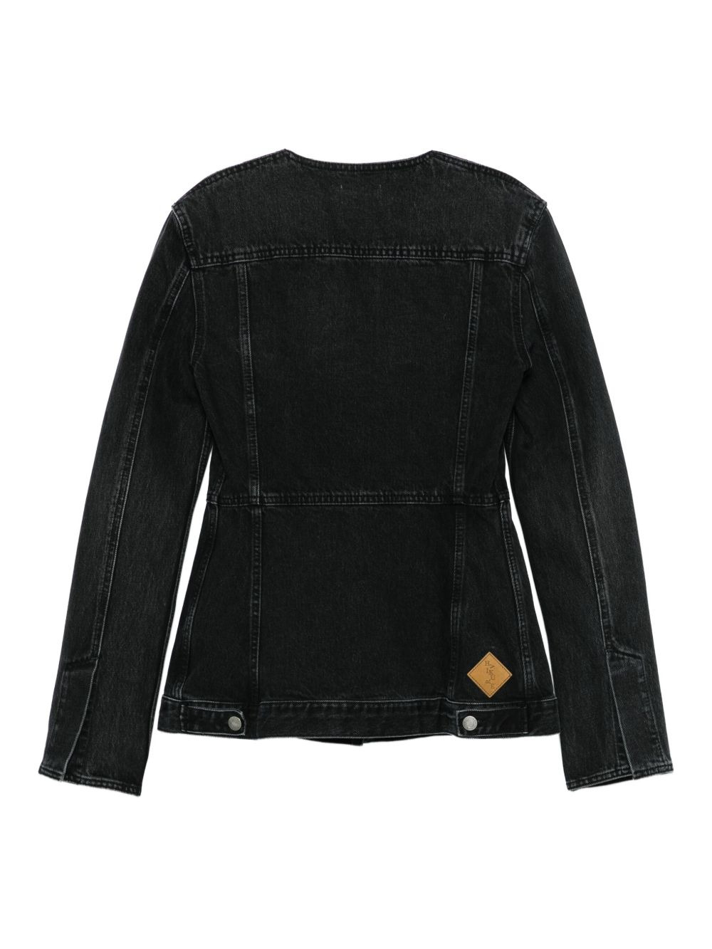 Temple cinched denim jacket - 2
