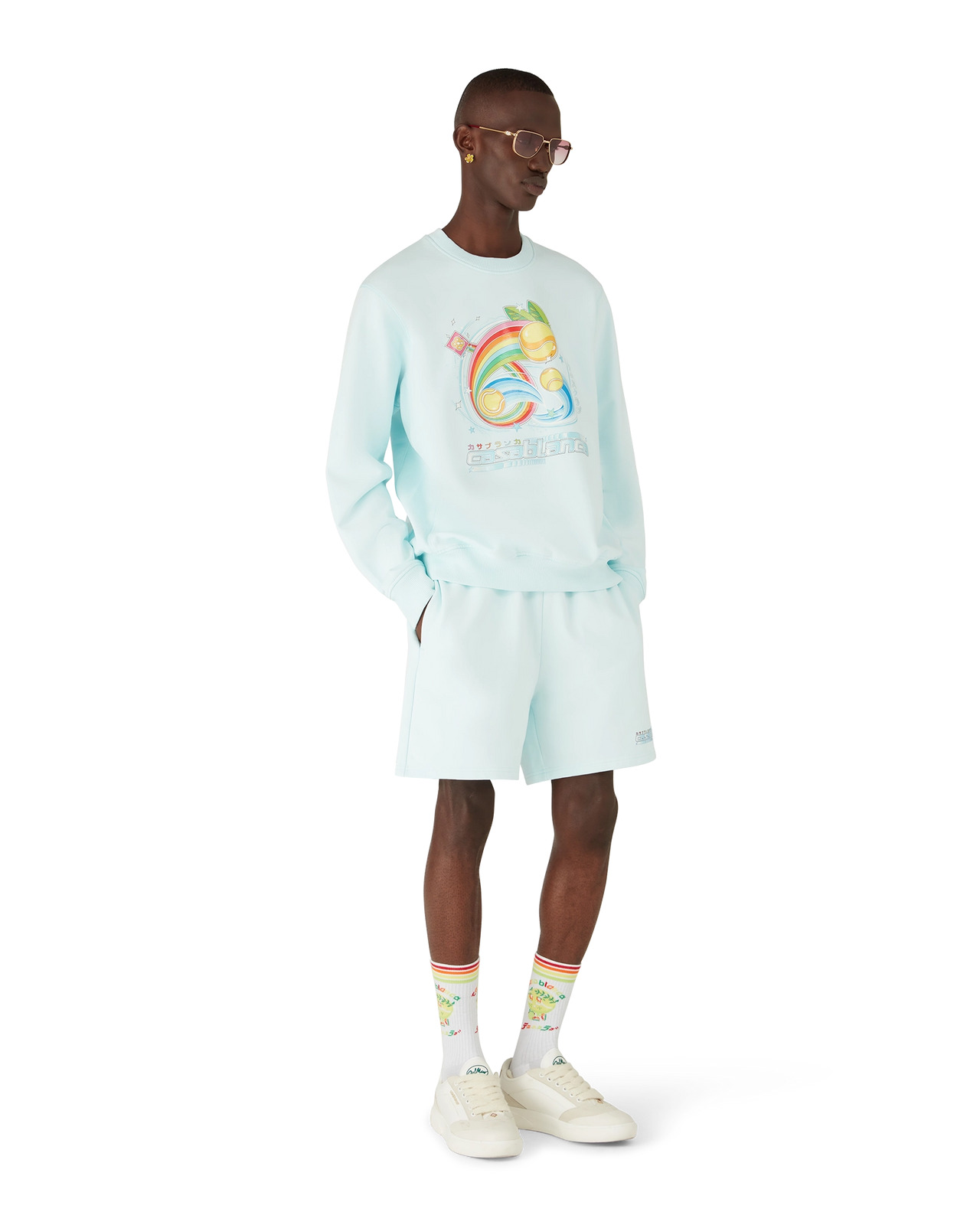 Manga Tennis Ball Sweatshirt | Casablanca Paris - 3