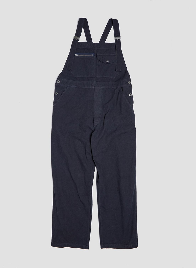 Original Lybro Dungaree Cotton Broken Twill in Navy 1
