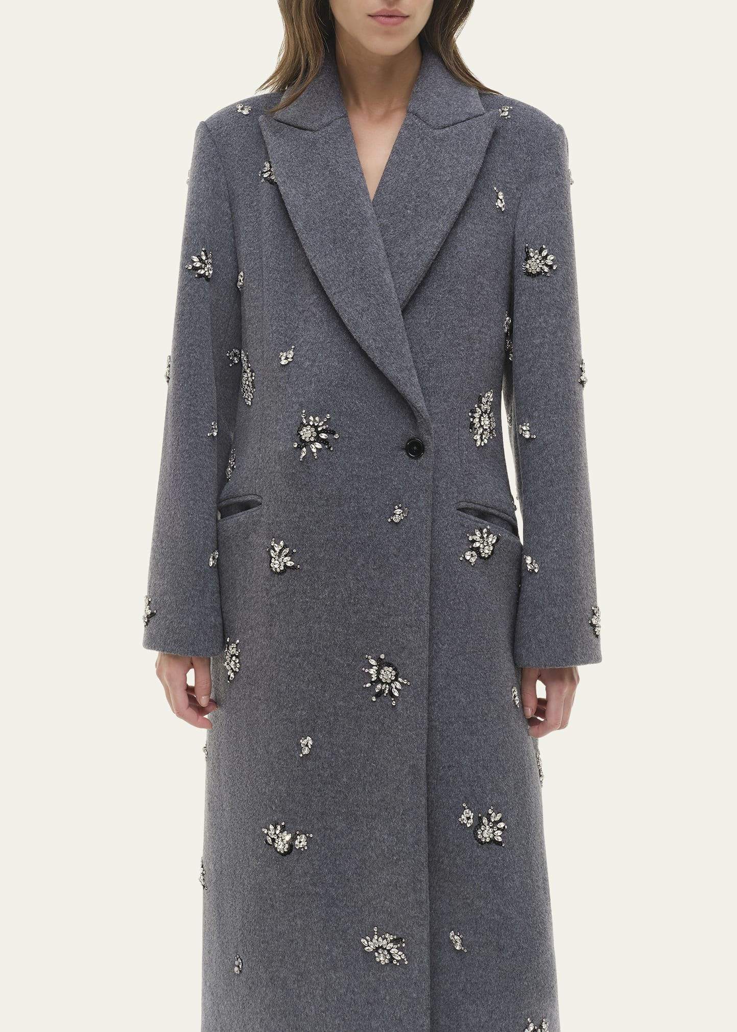 Gianni Embellished Coat - 5