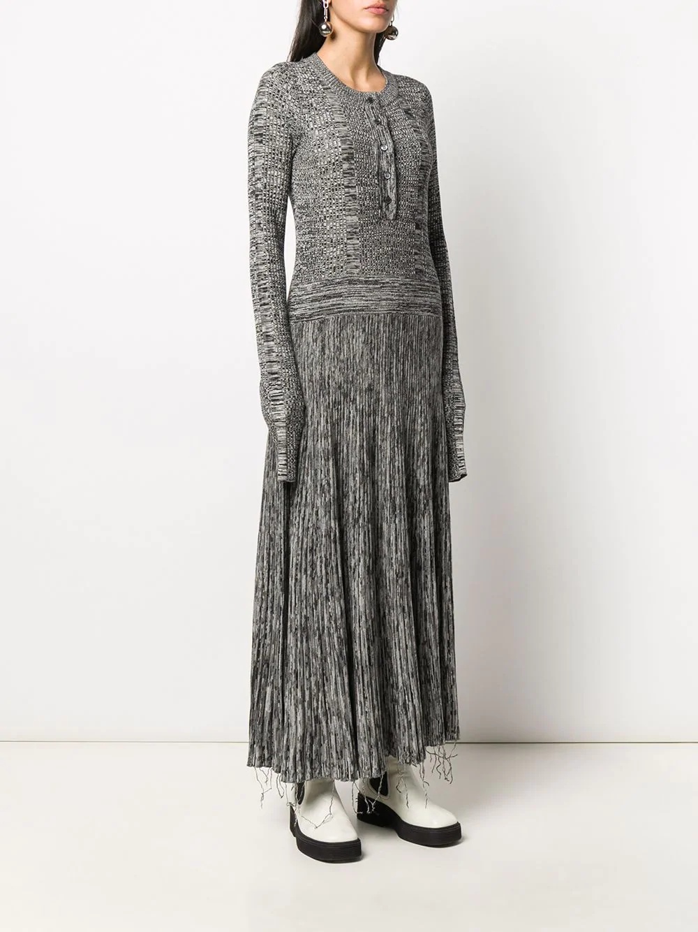 knitted long dress - 3