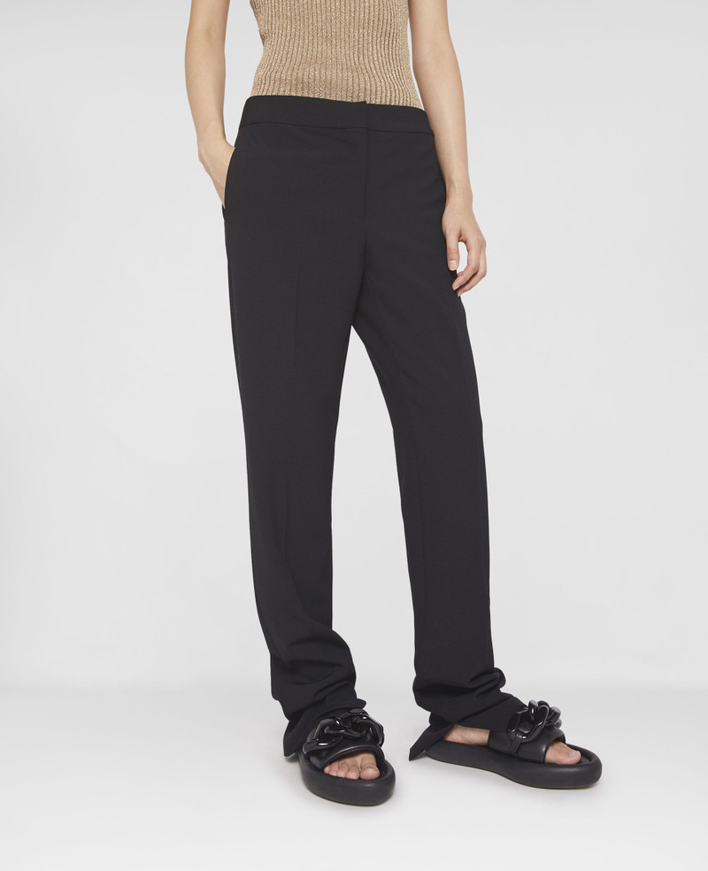 Split Cuff Straight Leg Trousers 4