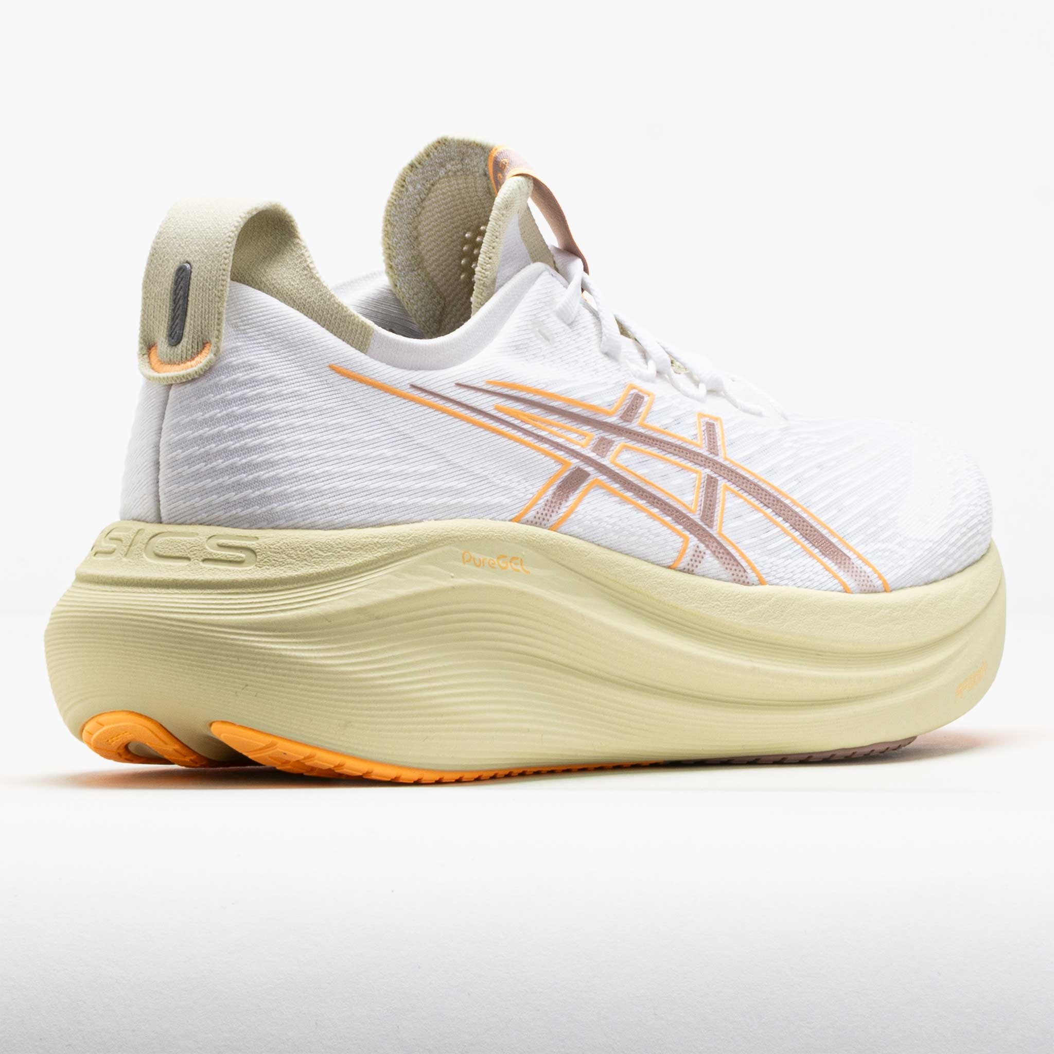 ASICS GEL-Nimbus 27 Men's White/Fawn - 6