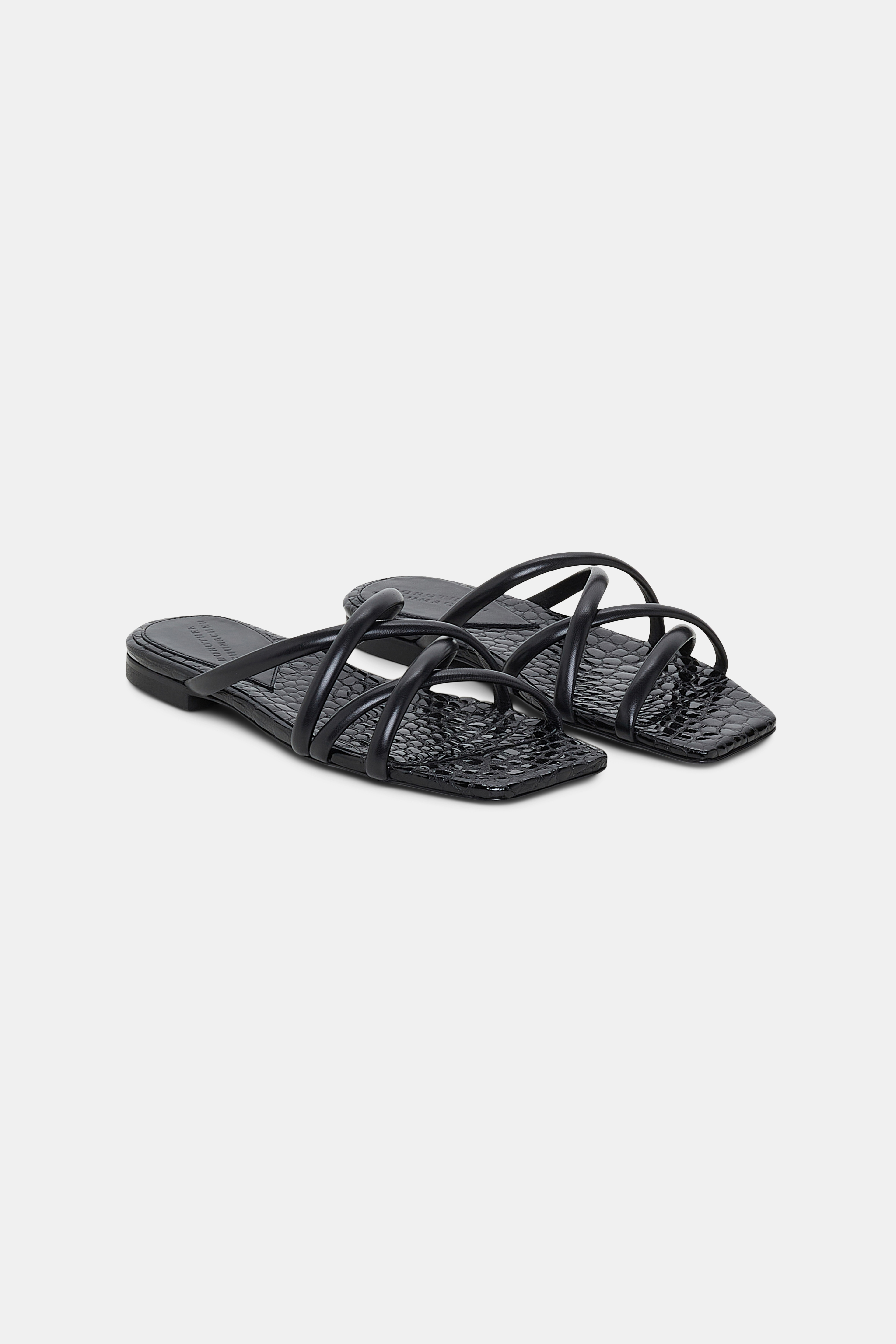 EXOTIC SHINE flat sandal - 4