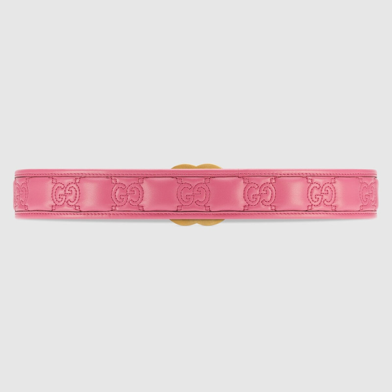 GG Marmont Matelassé wide belt 4