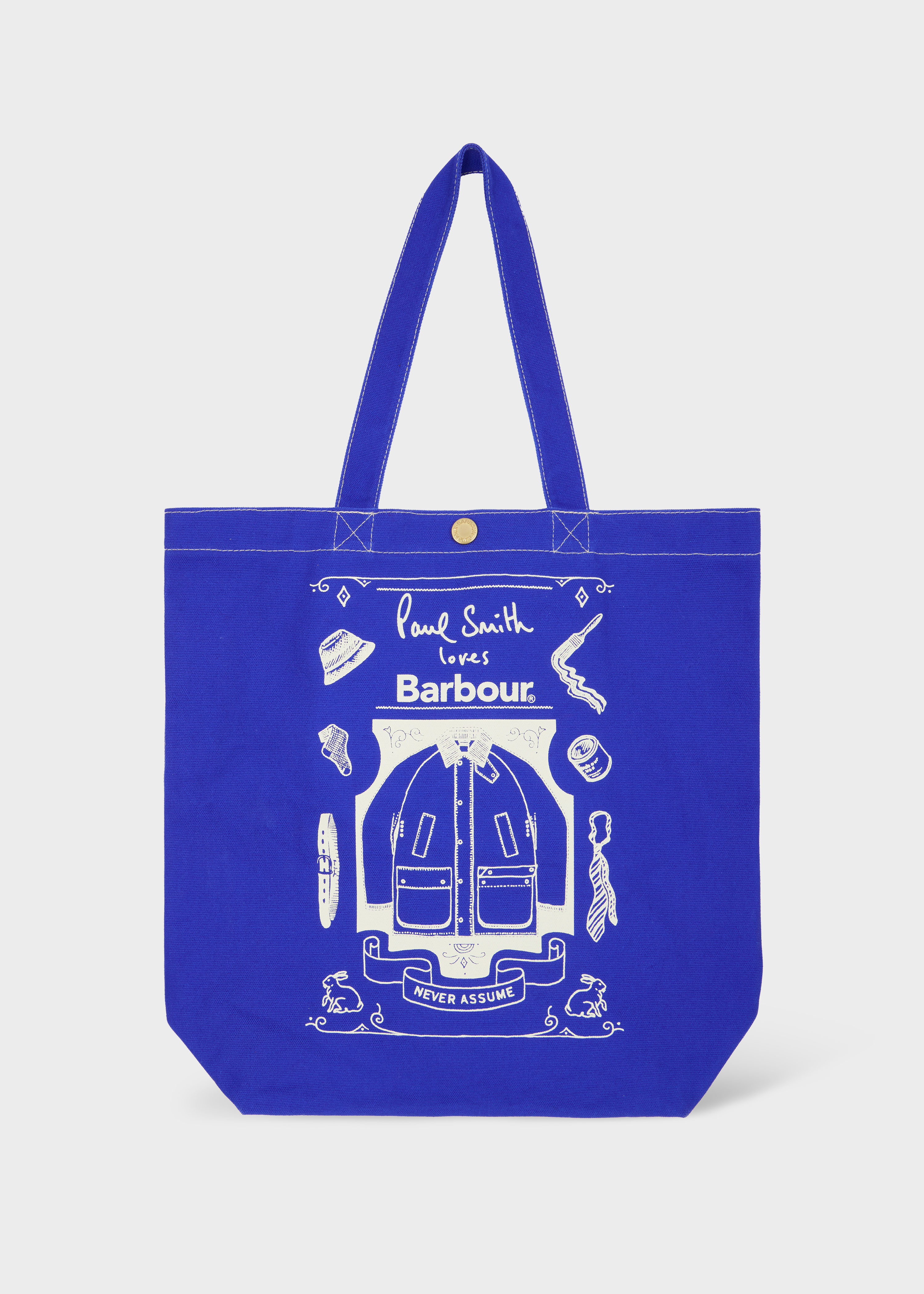 Paul Smith loves Barbour - Best In Show Tote Bag - 1