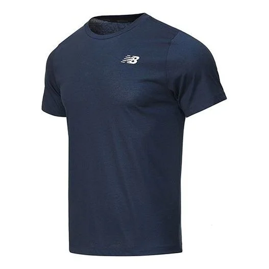 New Balance Impact Run Short Sleeve Tee 'Blue' AMT11070-ECL - 1