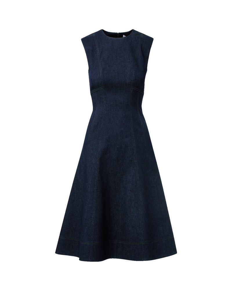 DULCE DENIM MIDI DRESS 1