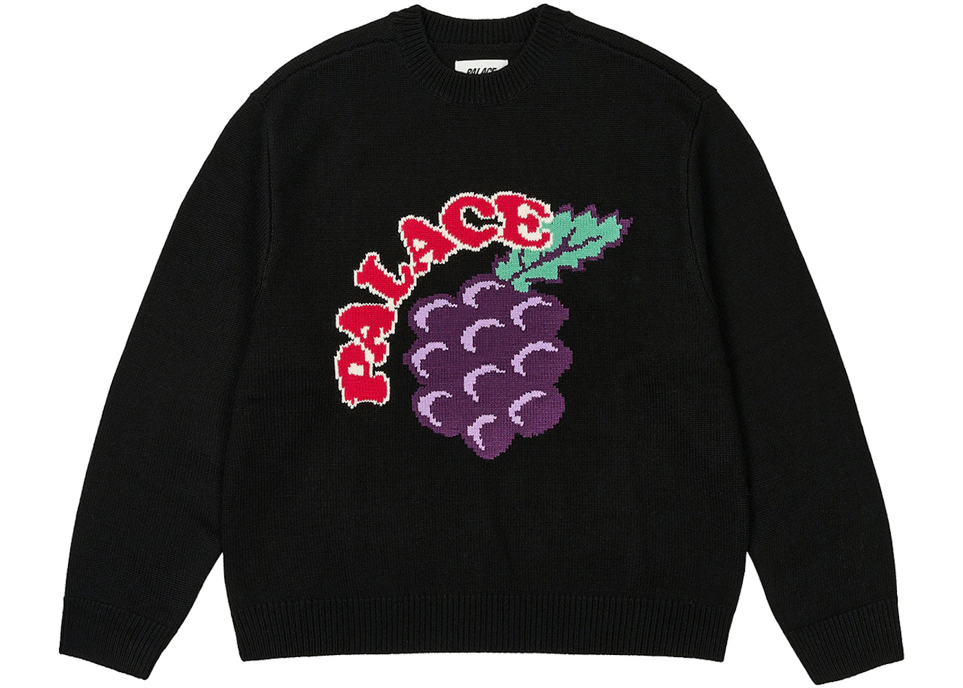 Palace Grape Knit Black - 1
