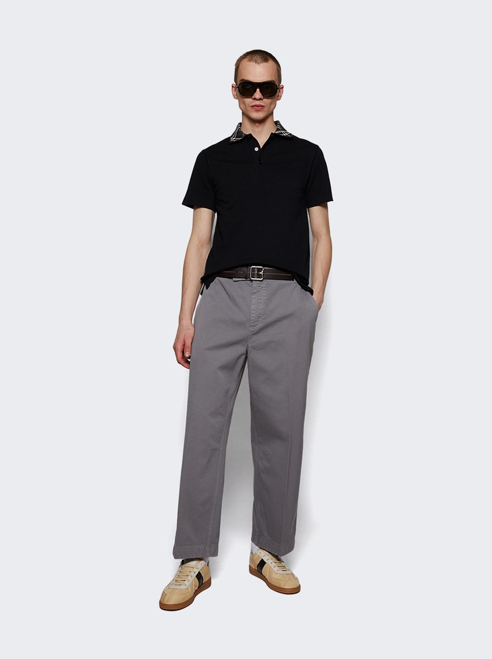 Utility Chino Trouser Med Grey - 2
