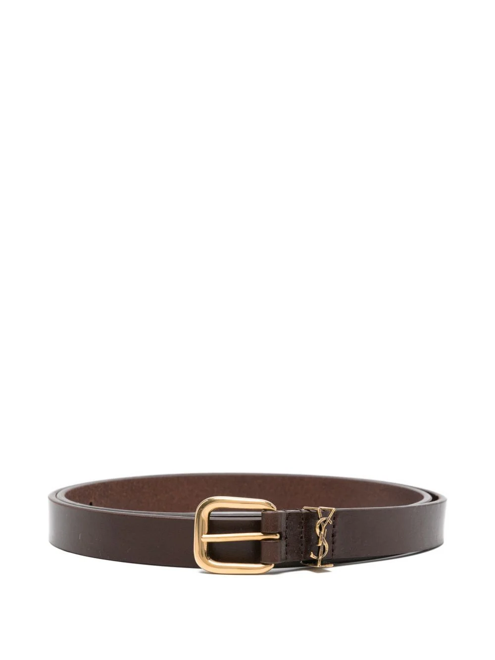 monogram buckle belt - 1