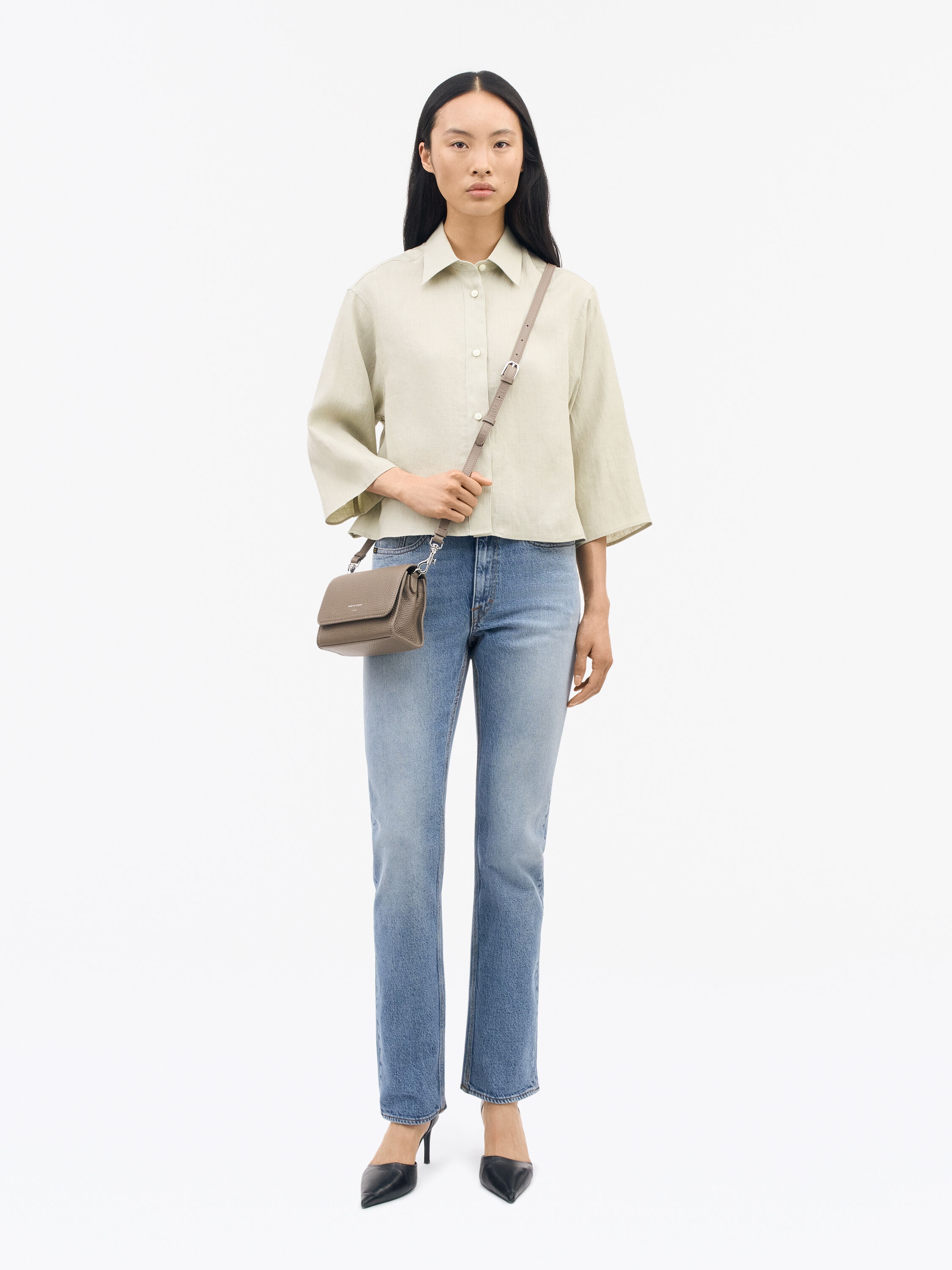 Ravea Crossbody Leather Bag - 4