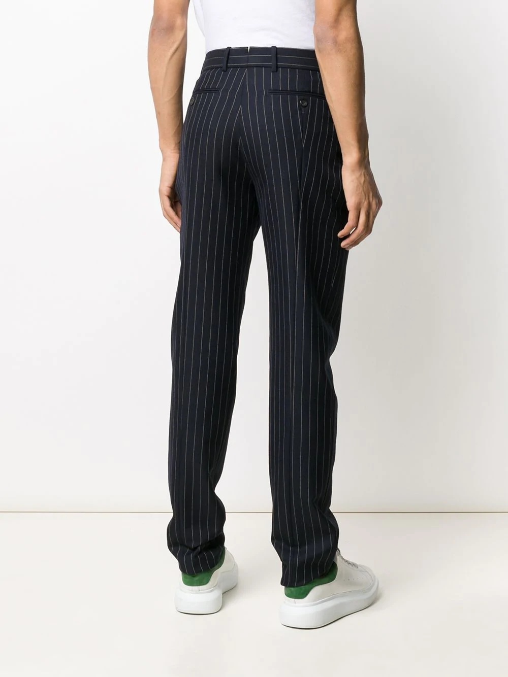 pin stripe trousers - 4