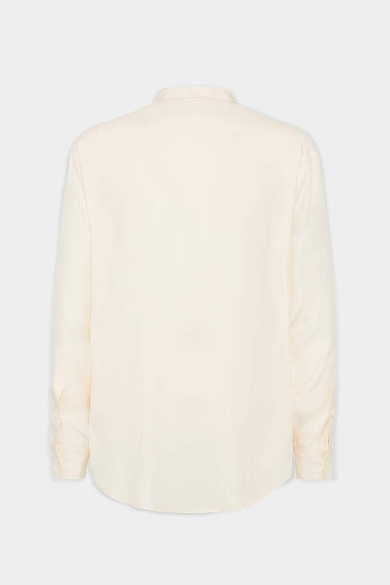 DSQUARED2 SATIN TIE DROPPED SHOULDER SHIRT outlook