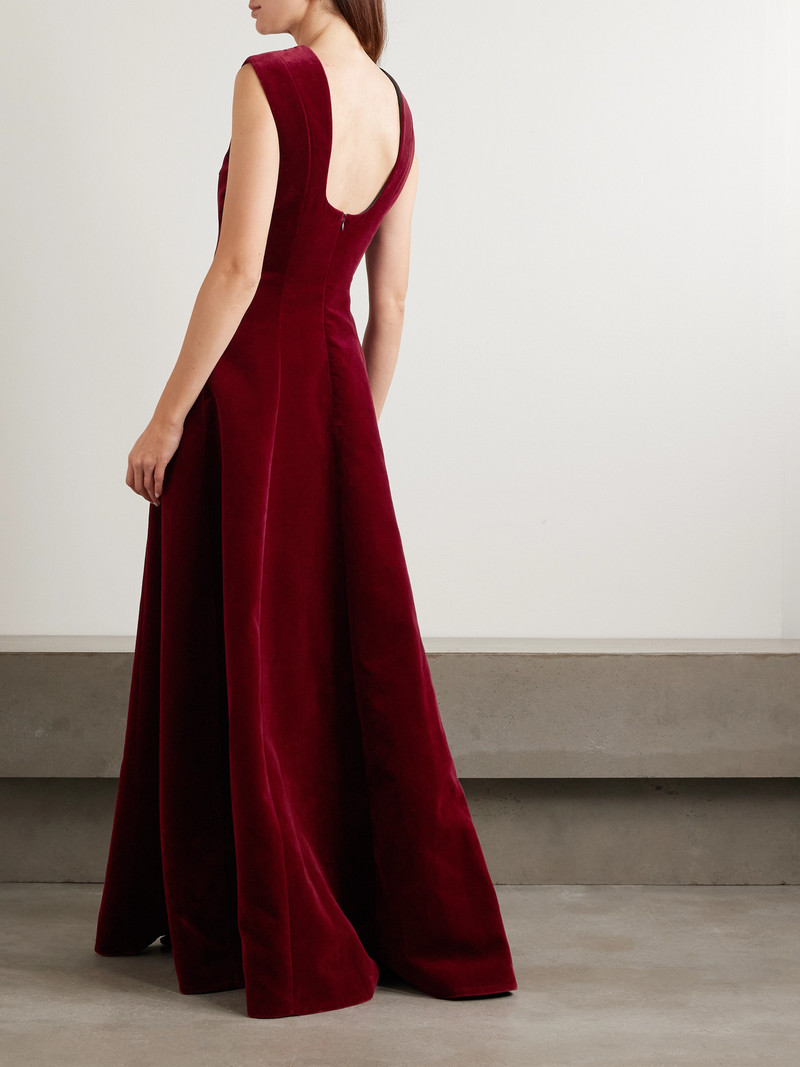 Nodin Cotton-velvet Gown 3