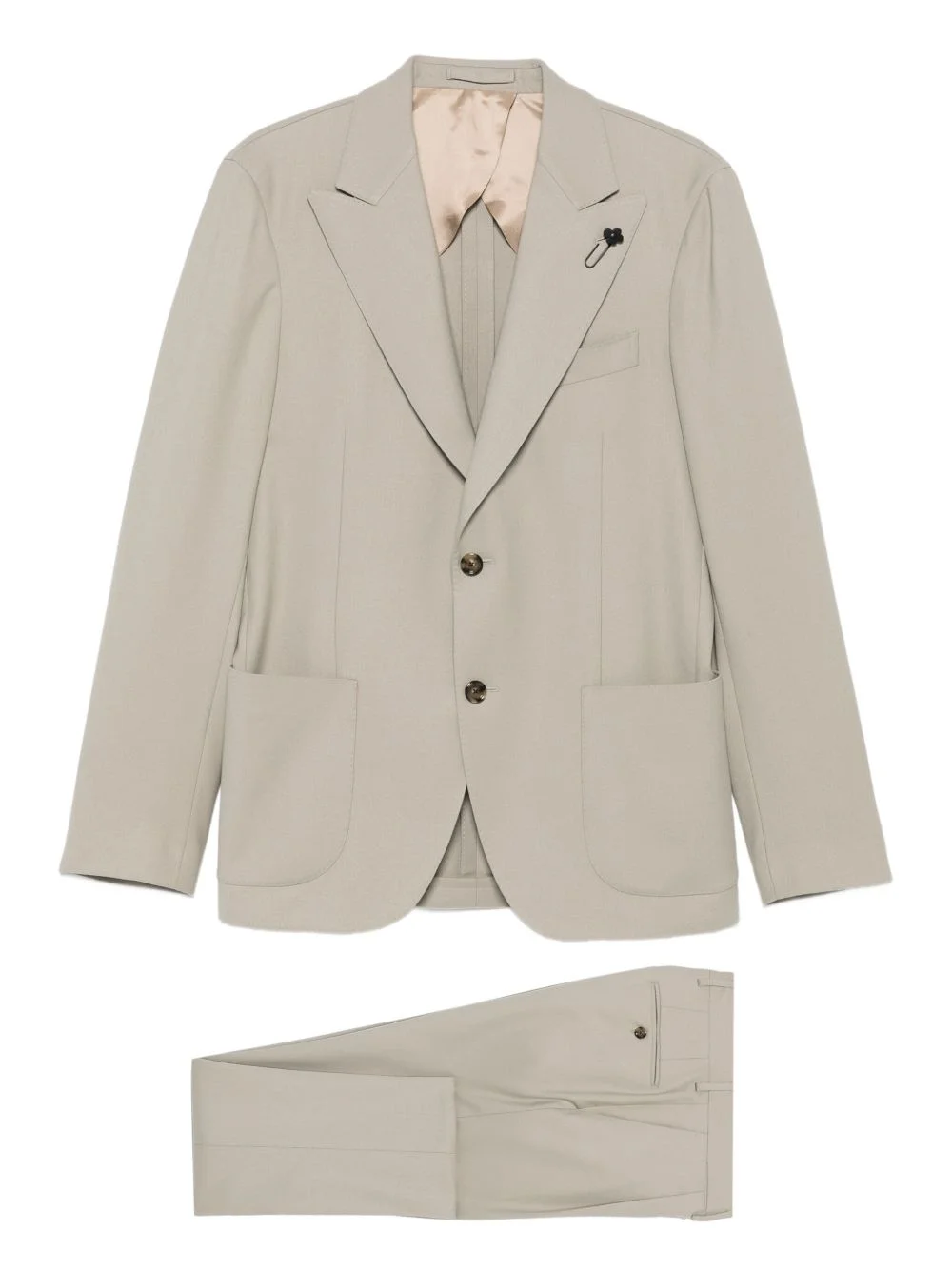 patch-pocket suit - 1