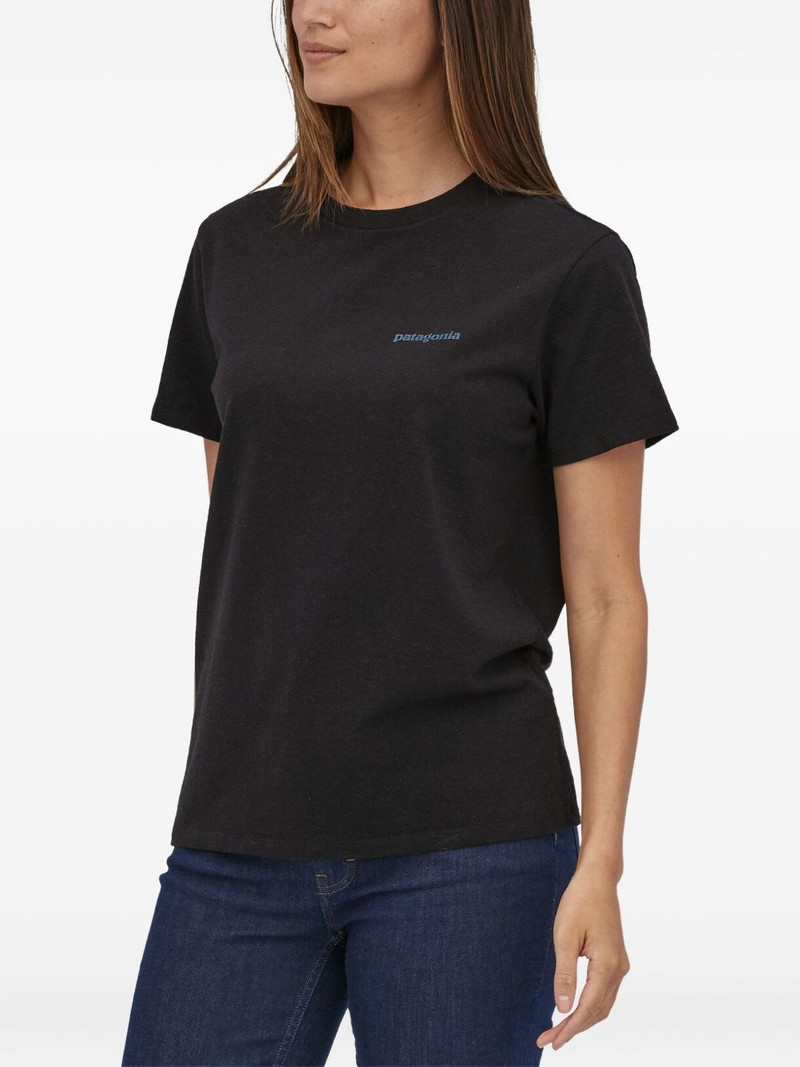 Patagonia logo-embroidery cotton T-shirt outlook