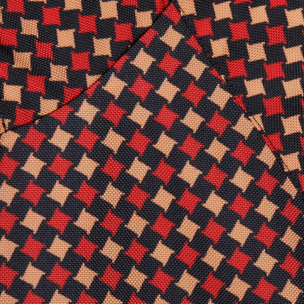 Geometric houndstooth canvas jacket - 4