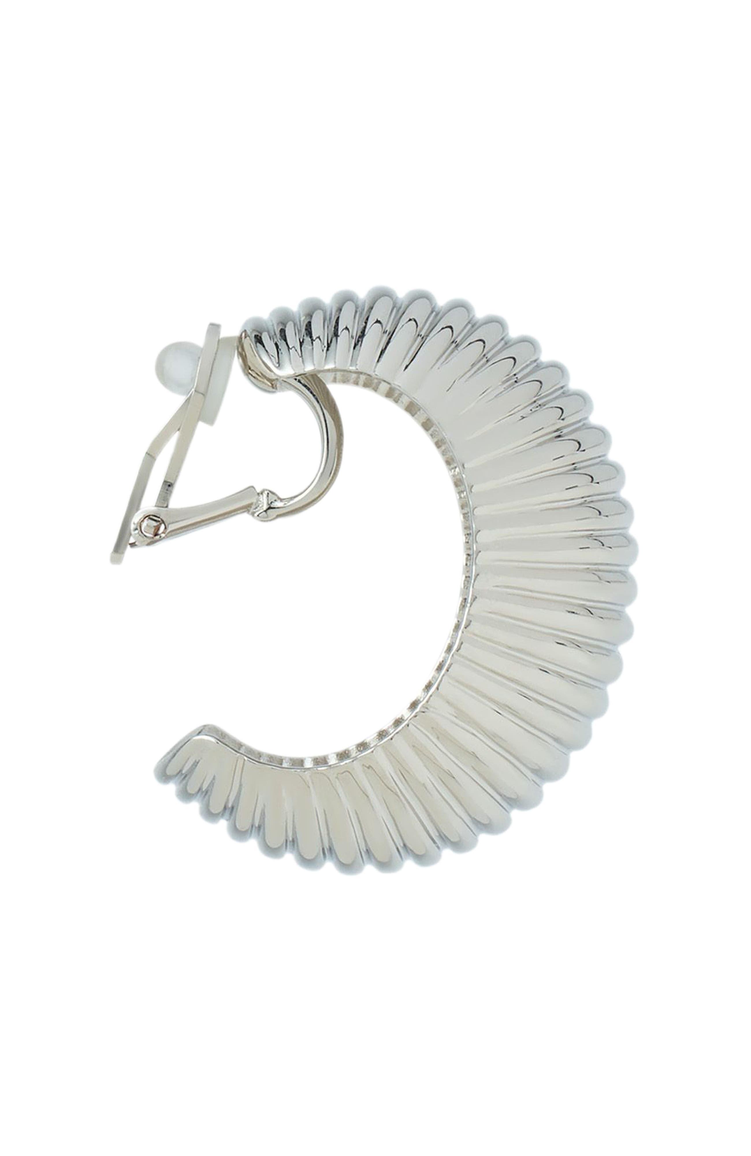 Lanvin ARPÈGE XL EARRINGS in Silver at Nordstrom - 2