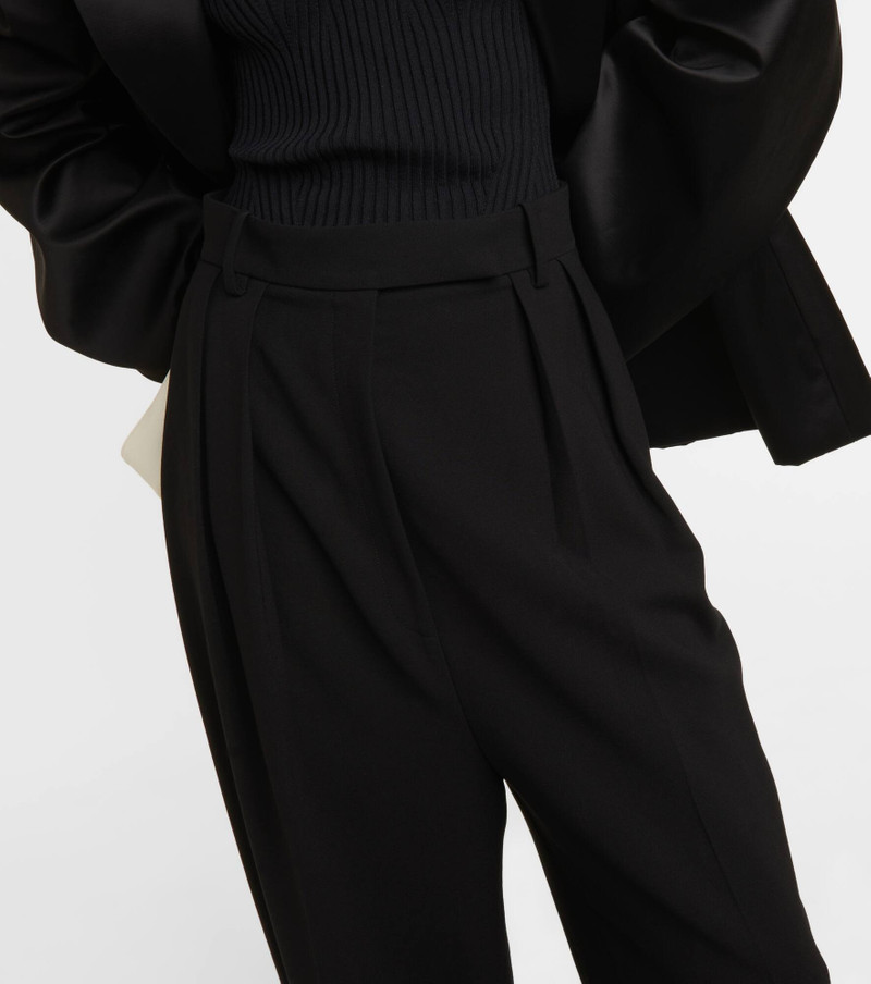 Simone pleated wide-leg pants 4