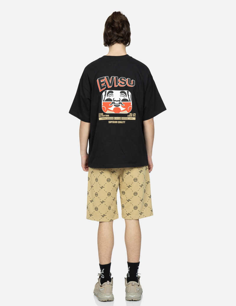 MONOGRAM PRINT SWEAT SHORTS 6