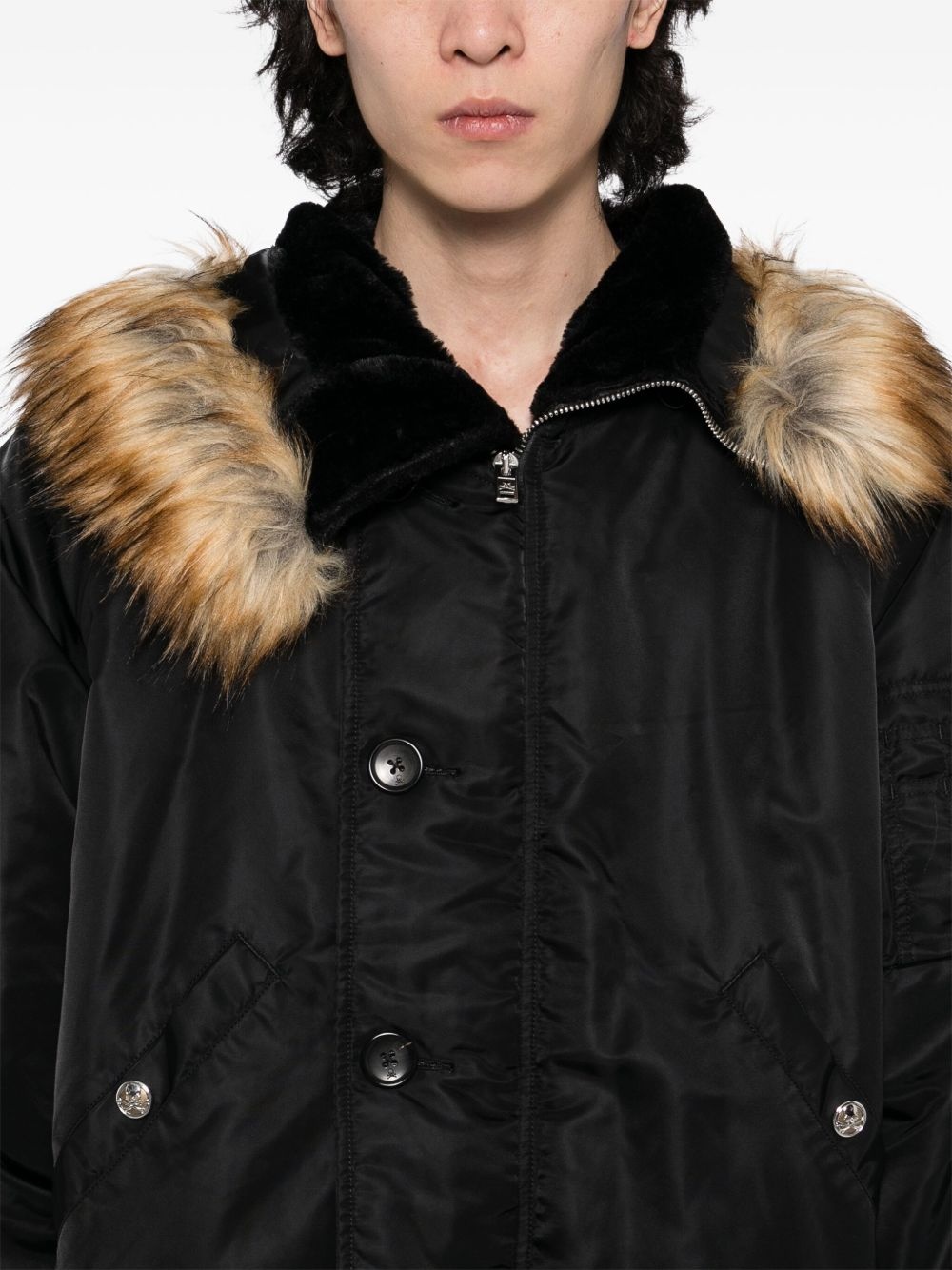 button fastening jacket - 5
