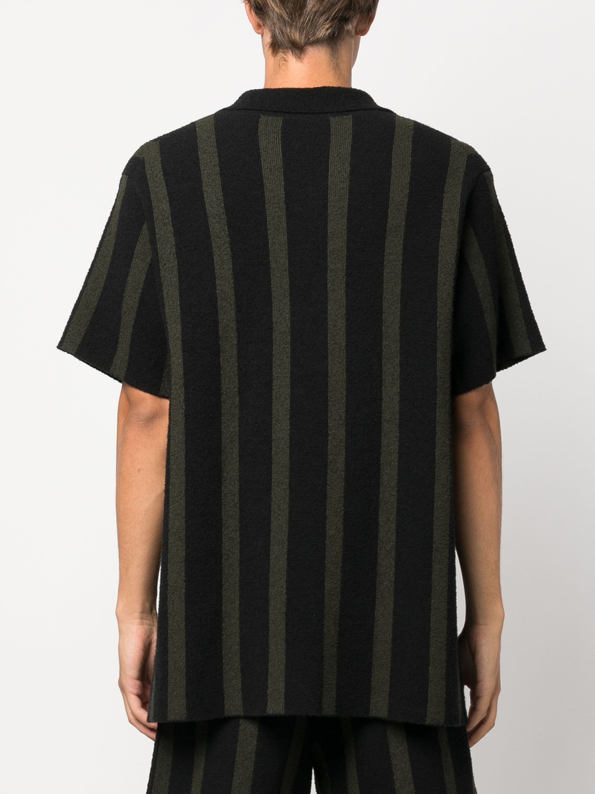 ALMAR STRIPED TERRY-CLOTH SHIRT - 3