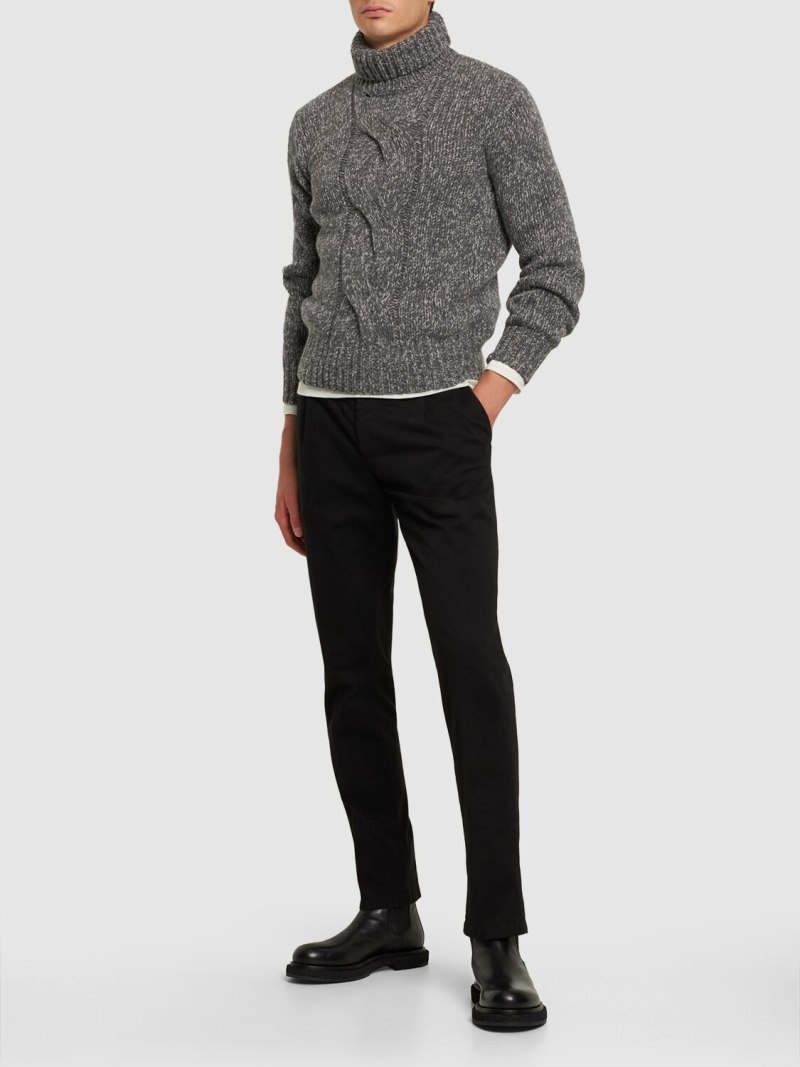 Cashmere turtleneck sweater - 2