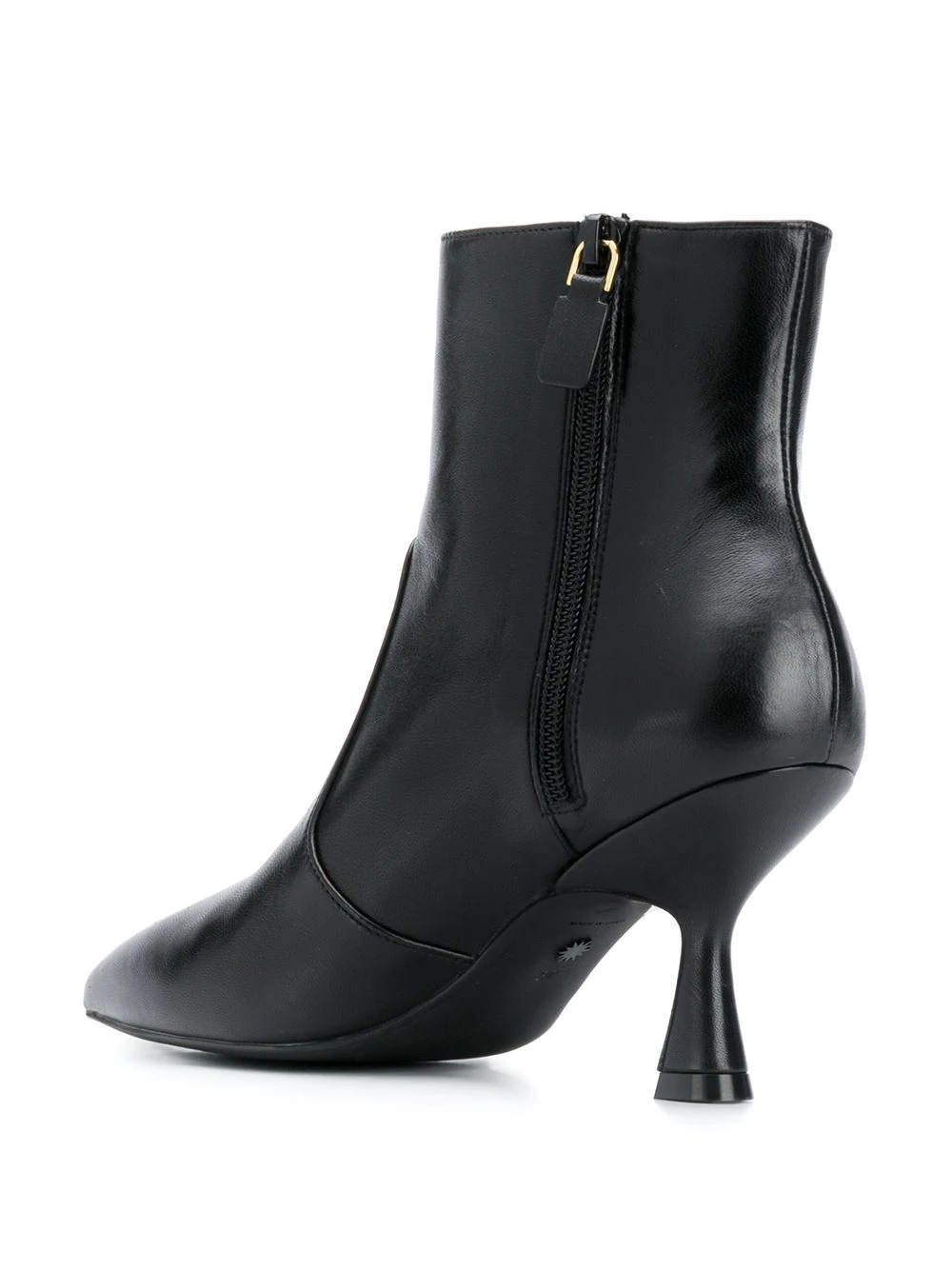 Nappa point-toe ankle boots - 3