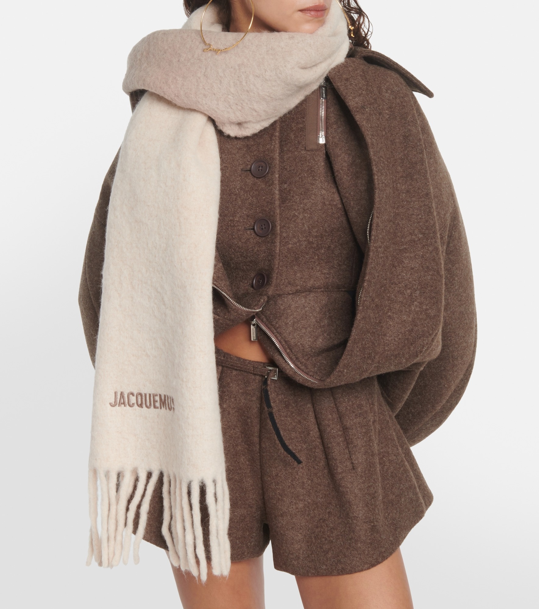 L'écharpe Moisson alpaca-blend scarf - 2