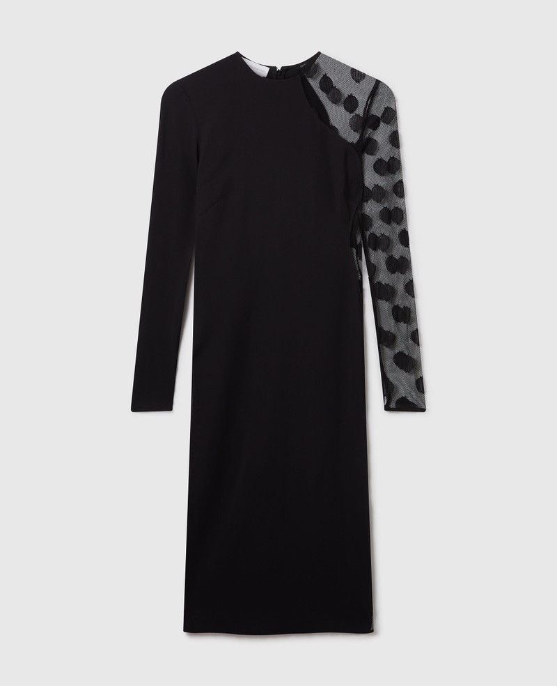 Long-Sleeve Polka Dot Miracle Dress 1