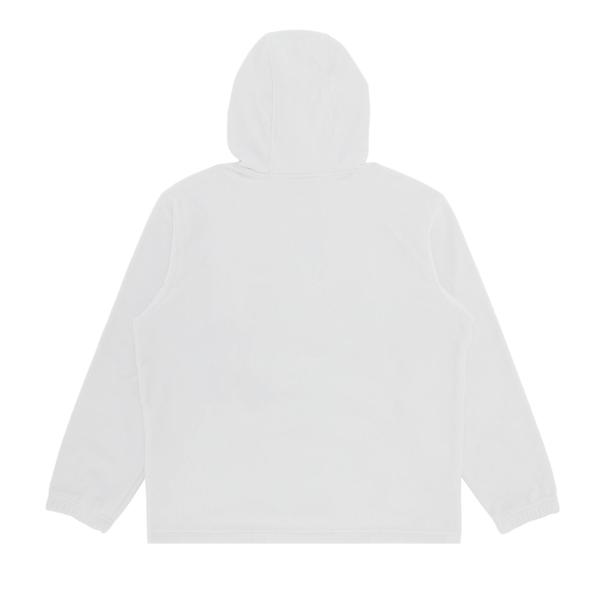 Supreme Polartec Facemask Half Zip Hooded Sweatshirt 'Light Grey' - 2