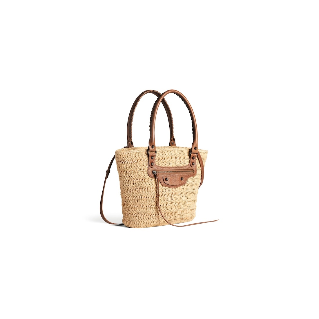 Women's Le City Small Basket in Natural/camel - 2