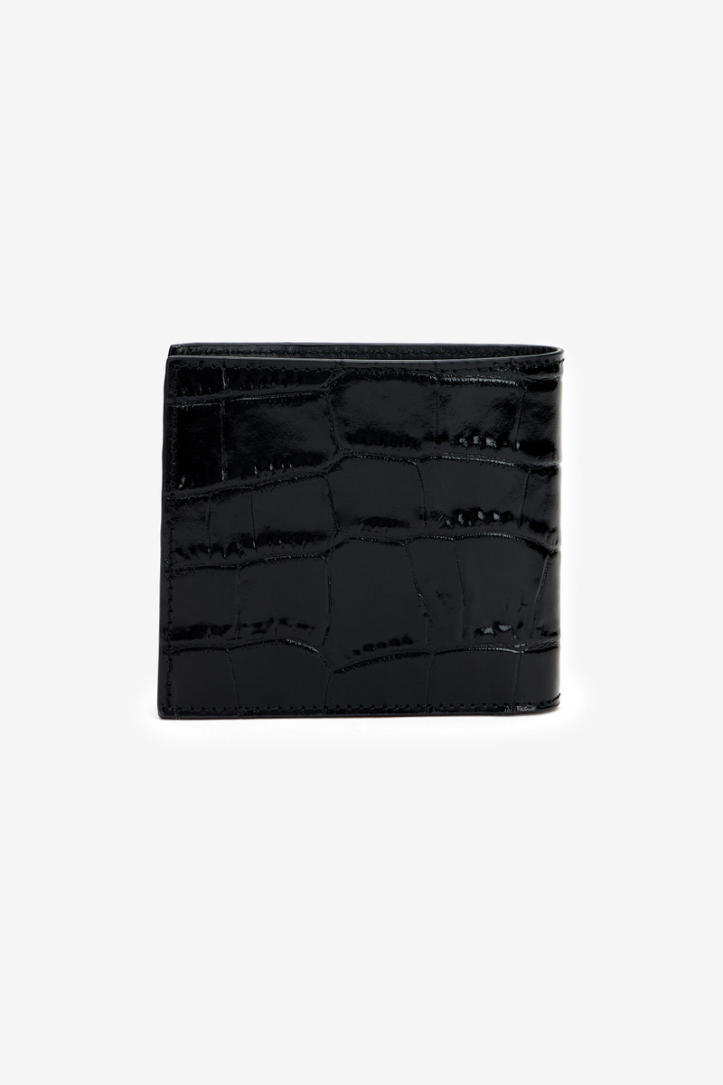 Roberto Cavalli Crocodile-Embossed Leather Wallet outlook