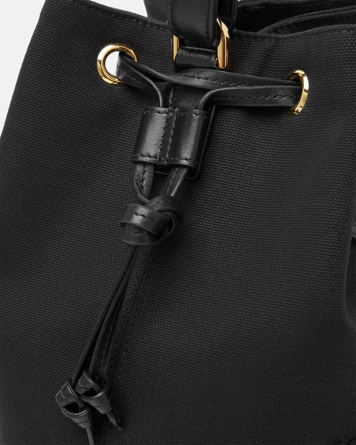 La Medusa Canvas Bucket Bag - 6