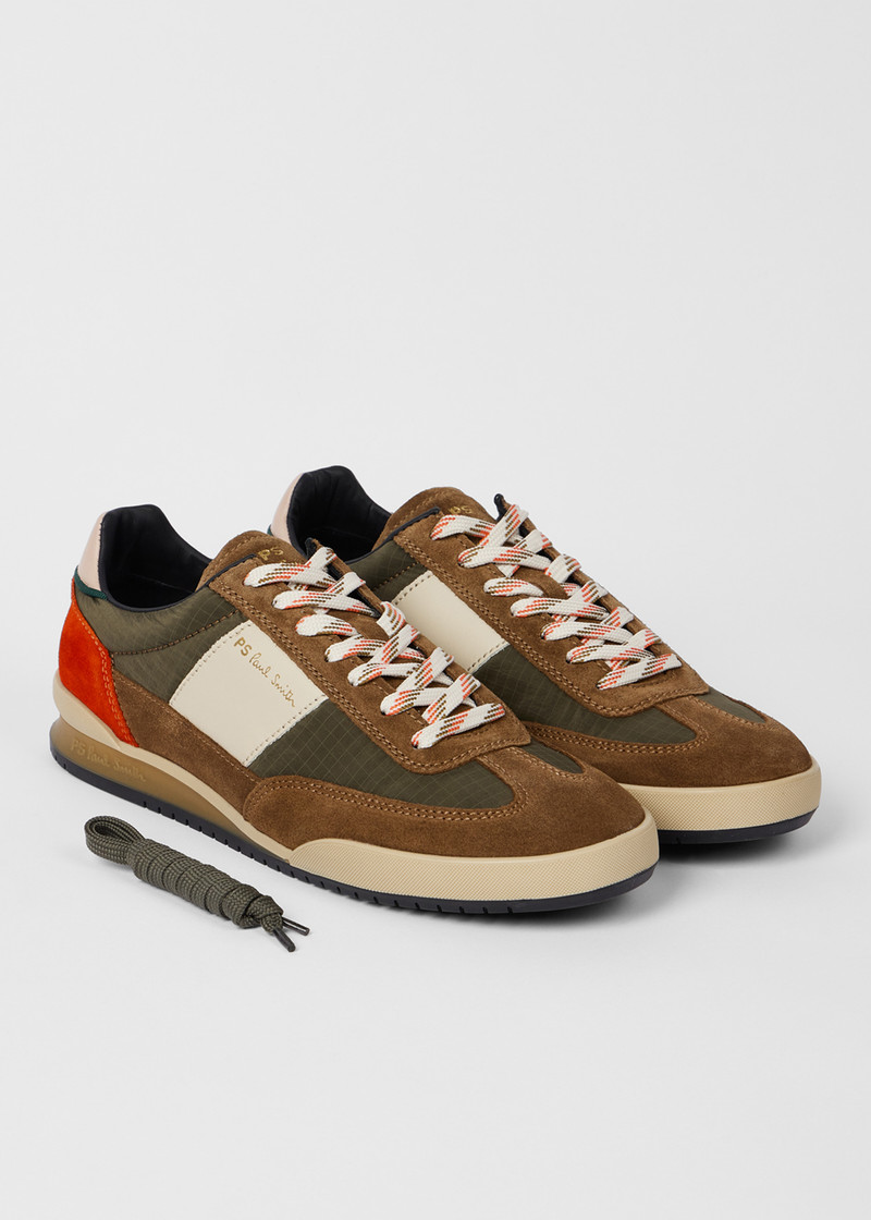 Khaki 'Dover' Trainers 4