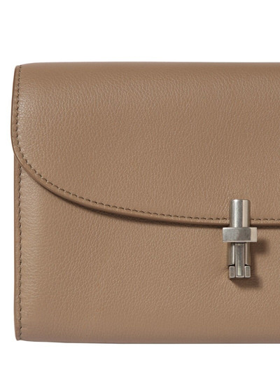 The Row Sofia continental leather wallet outlook