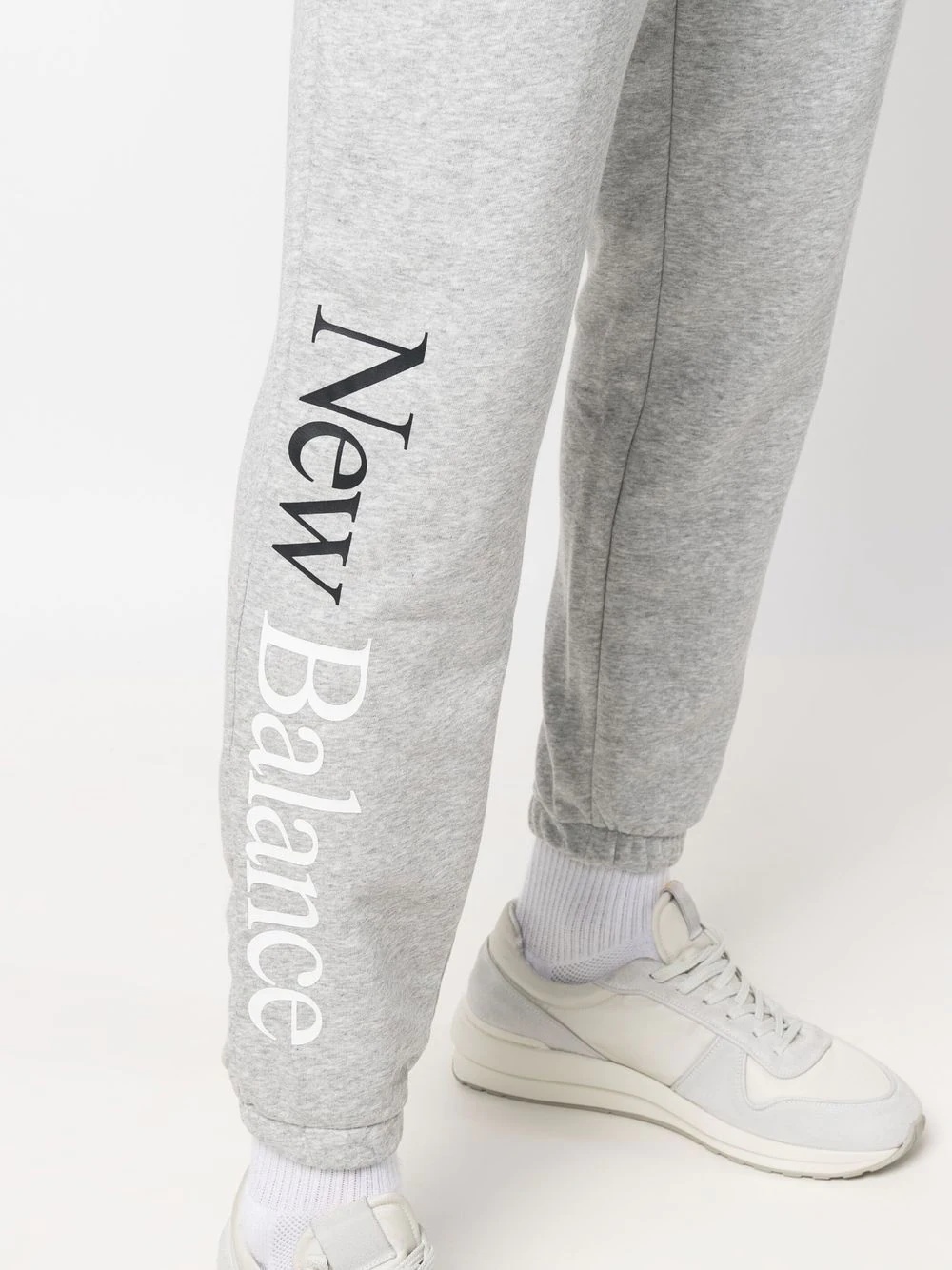 logo-print cotton track pants - 5