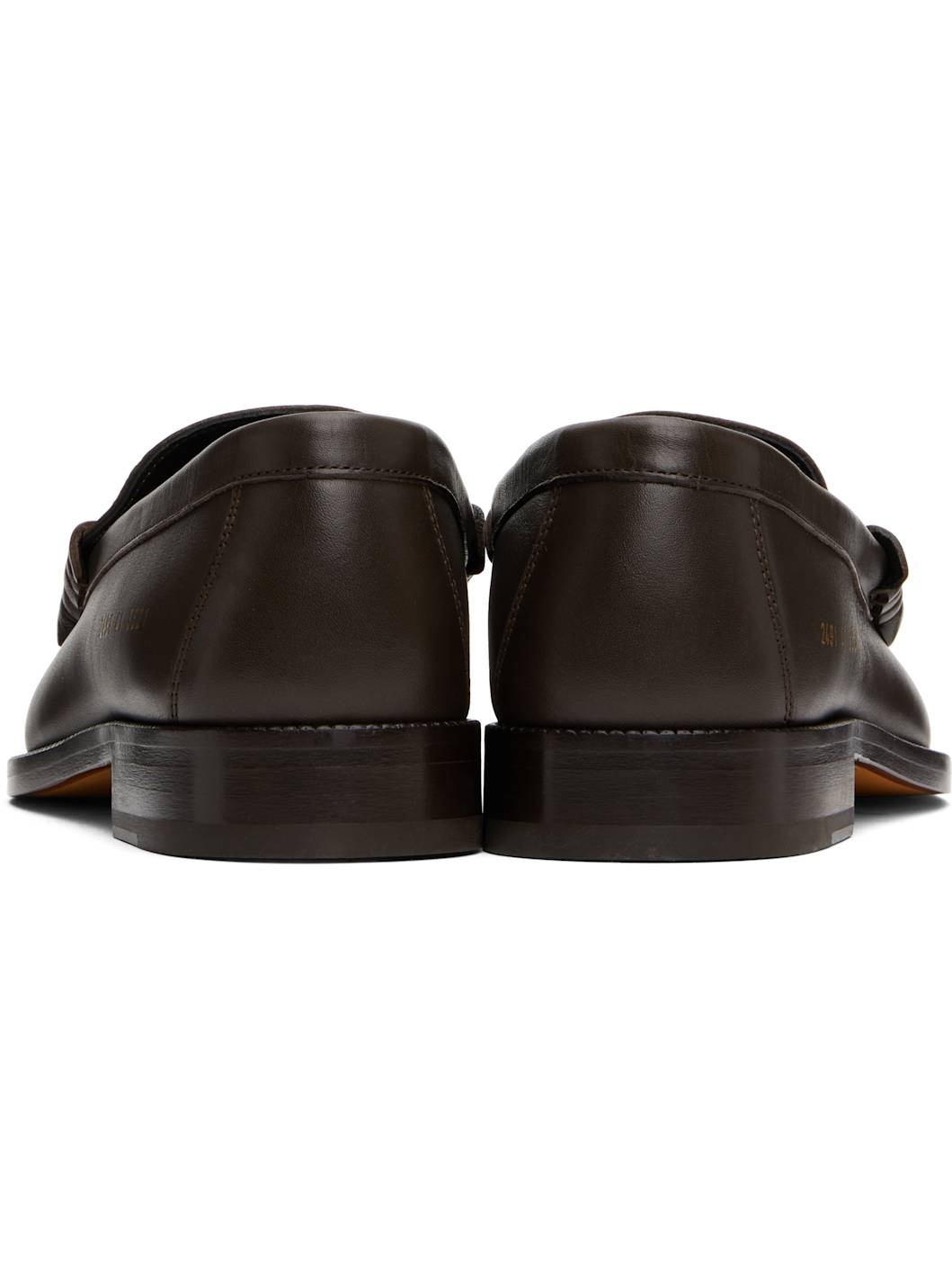 Brown Soft Loafers - 2