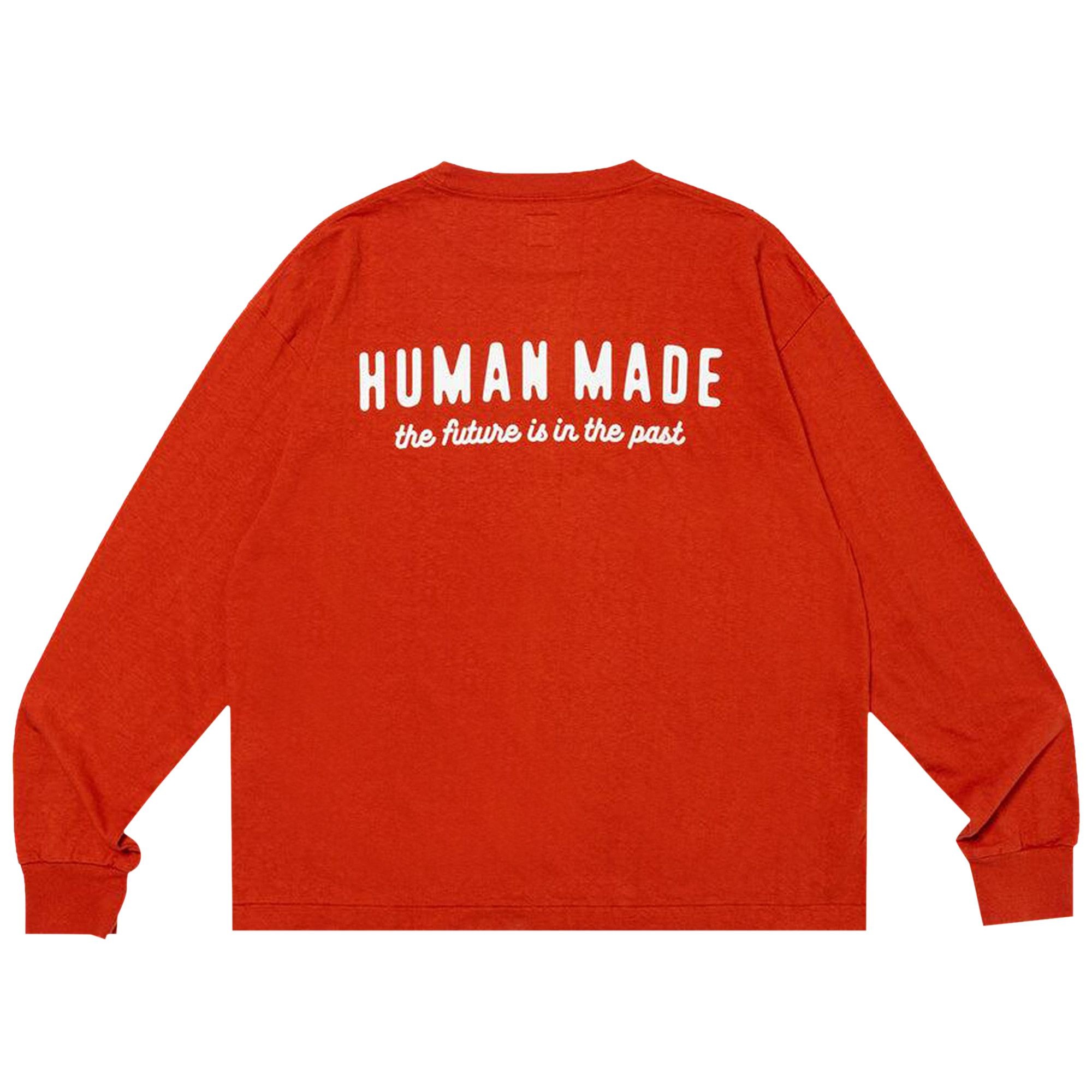 Human Made Graphic Long-Sleeve T-Shirt 'Red' - 2