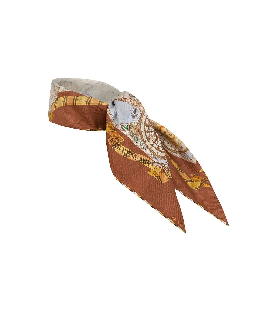 PRINTED SILK SQUARE 55 - 1