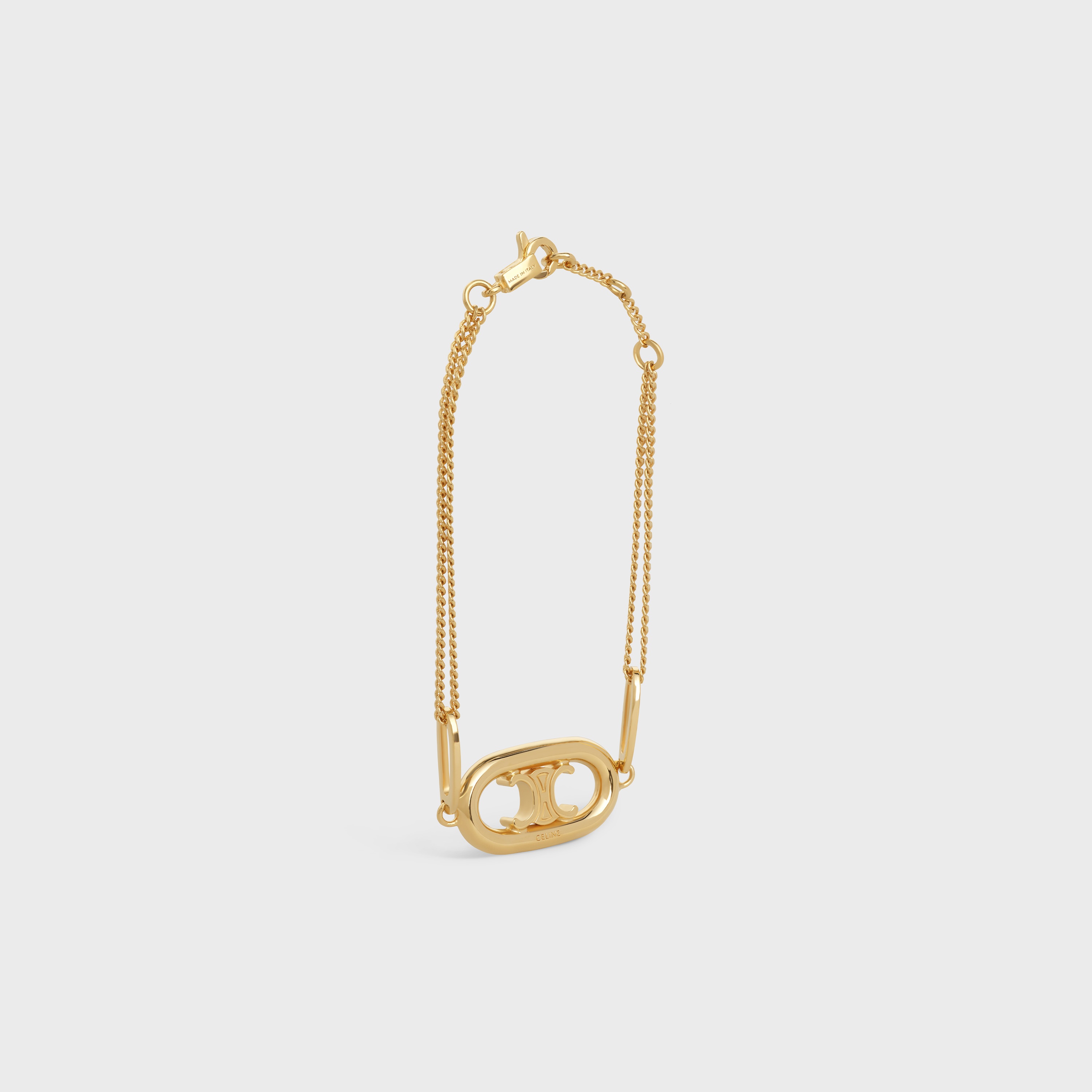 Triomphe Bracelet in Brass with Gold Finish - 3