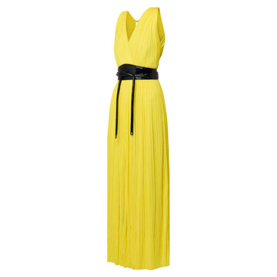 Louis Vuitton Pleated Jersey Long Dress outlook