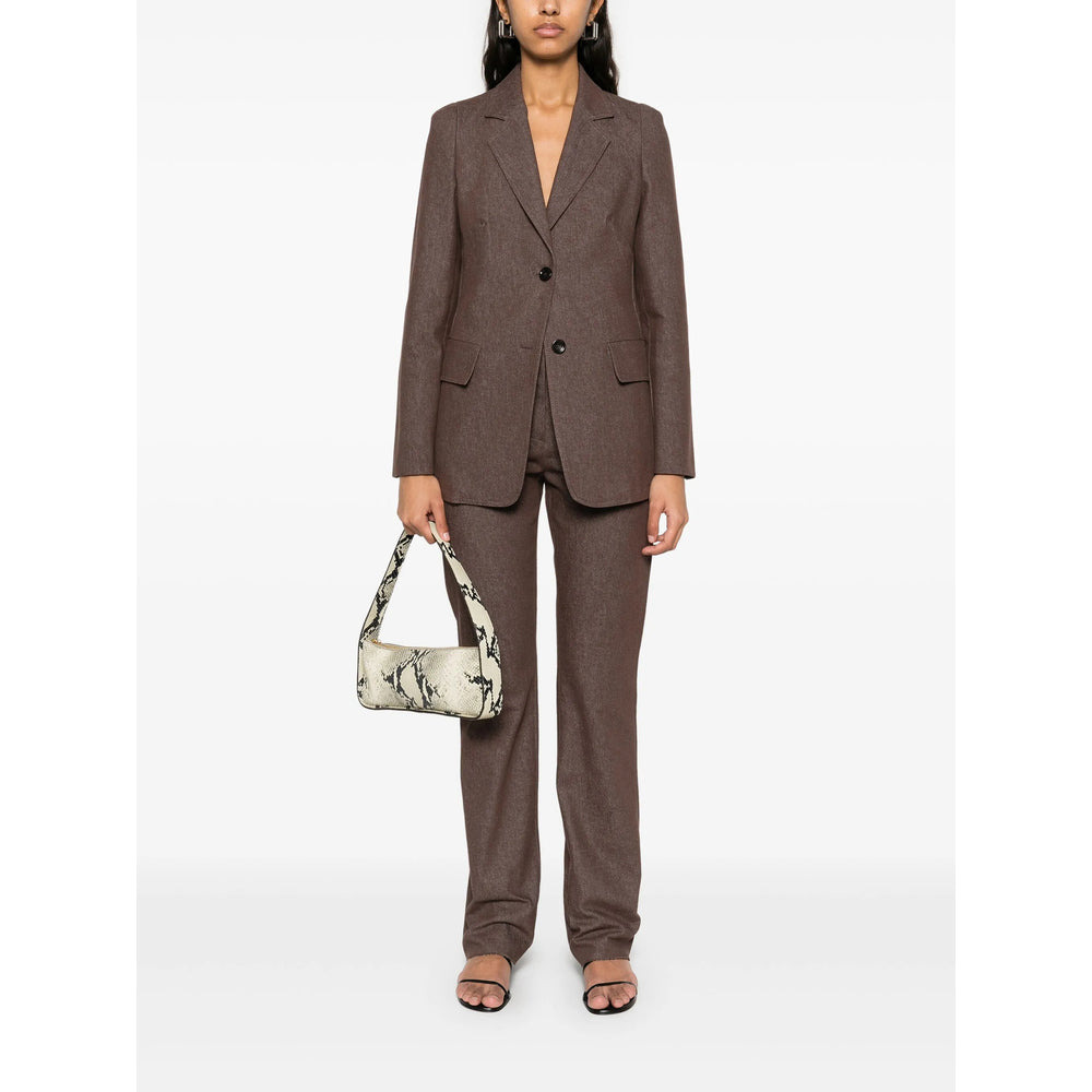 Max Mara Brown Trousers - Straight Trousers Women - 5