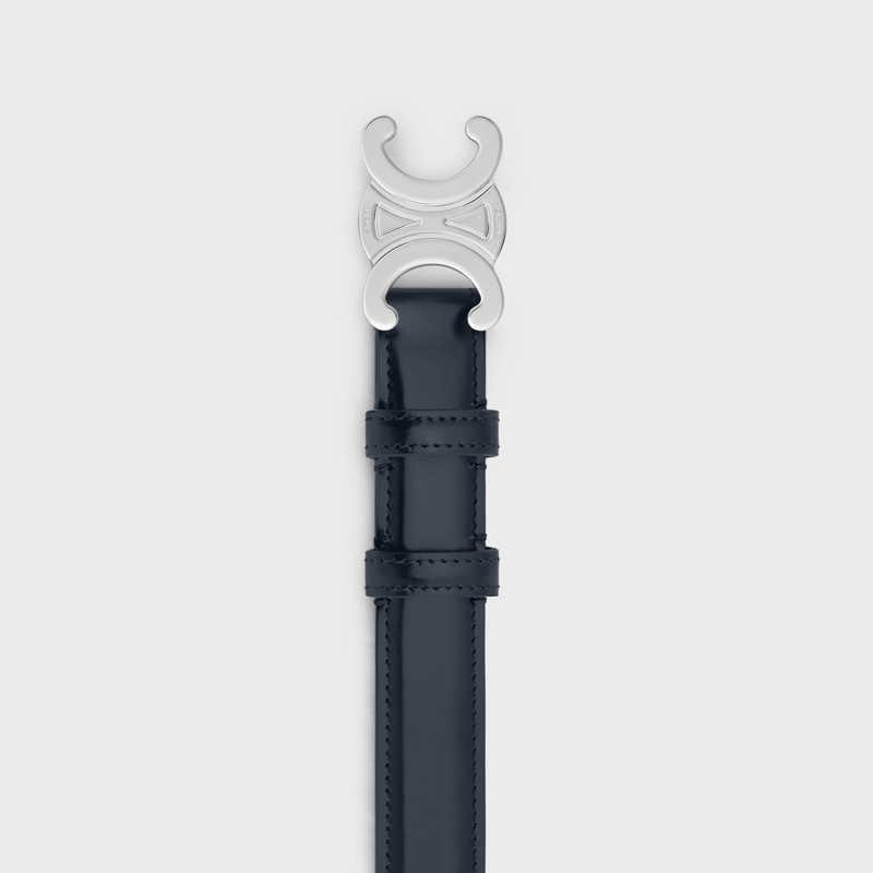 CELINE Medium Triomphe Belt in Taurillon Leather outlook